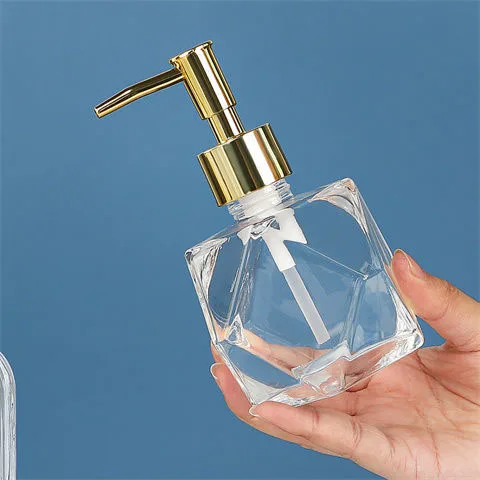 Glass Lotion Bottle Hand Sanitizer Bottle Press Style Shampoo Shower Gel Separate Bottle Bathroom Delicate Hand Sanitizer ZD249
Glass Lotion Bottle Hand Sanitizer Bottle Press Style Shampoo Shower Gel Separate Bottle Bathroom Delicate Hand Sanitizer ZD249