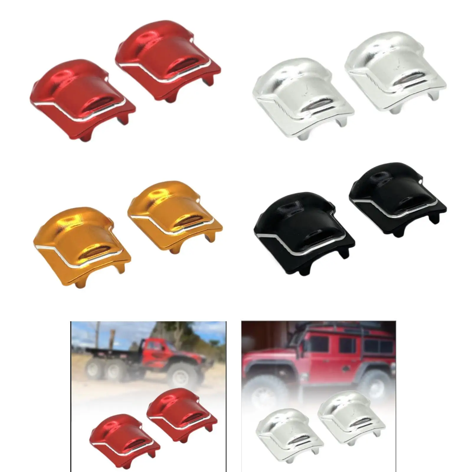 2x 1/10 Front Rear Bridge Axle Rear Covers Replace Parts Accessories DIY Spare Parts for R1001 R1003 R1002 RC Hobby Car Model
2x 1/10 Front Rear Bridge Axle Rear Covers Replace Parts Accessories DIY Spare Parts for R1001 R1003 R1002 RC Hobby Car Model
