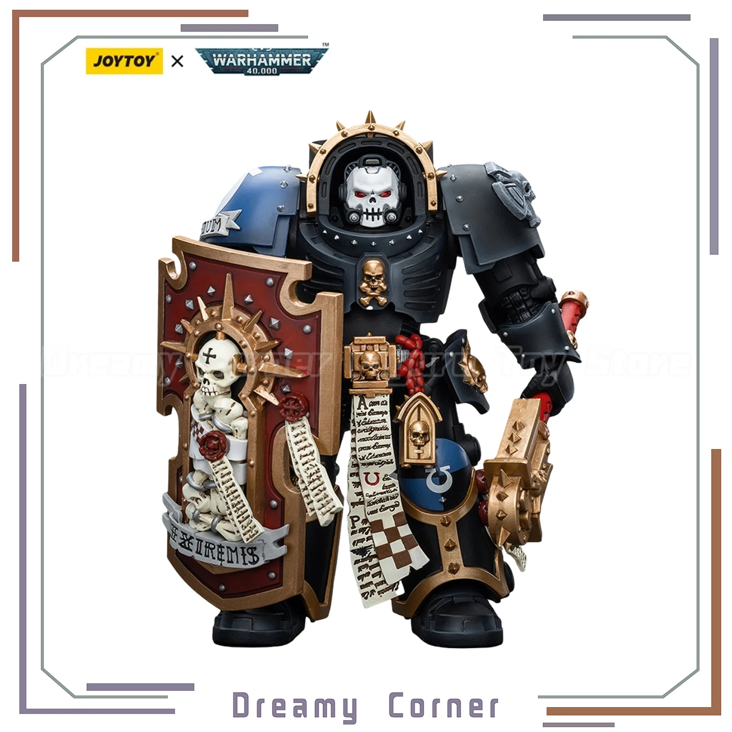 【В наличии】JOYTOY Warhammer 40K Ultramarines Chaplain in Terminator Armor 1/18 Фигурки Модели Игрушки 
【В наличии】JOYTOY Warhammer 40K Ultramarines Chaplain in Terminator Armor 1/18 Фигурки Модели Игрушки