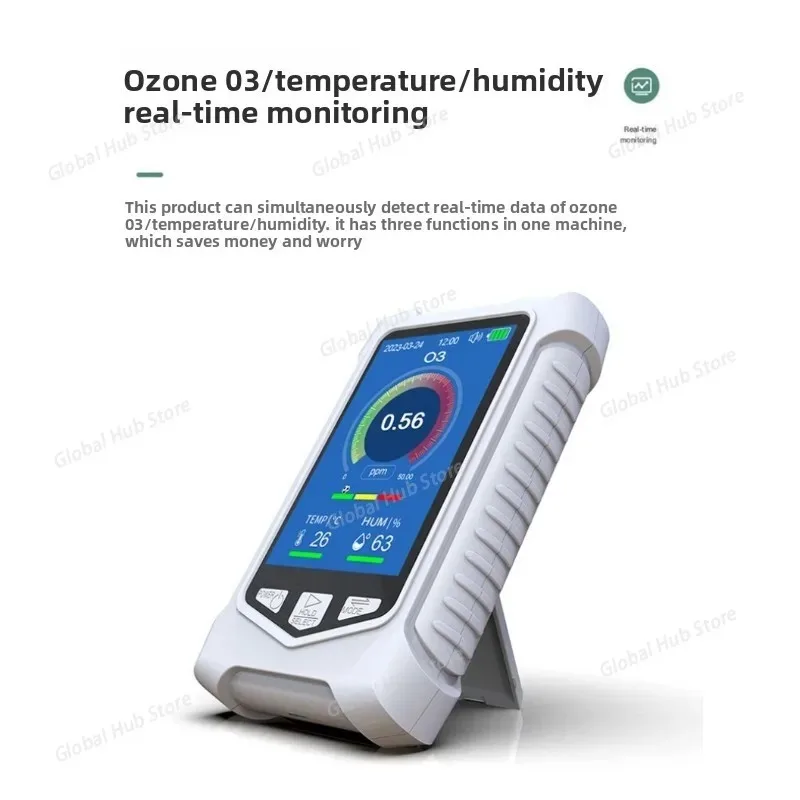 Новый детектор качества озона DM126-O3, датчик температуры и влажности, ЖК-дисплей, измеритель точного значения озона
Новый детектор качества озона DM126-O3, датчик температуры и влажности, ЖК-дисплей, измеритель точного значения озона