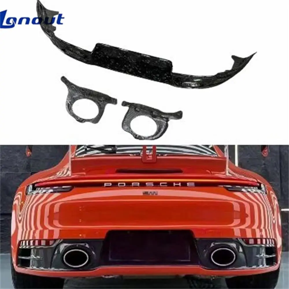 Carrera 911-992 Dry Forged Carbon Fiber Car Rear Bumper Body Kit Diffuser Guard OEM Style Rear Lip Auto Parts for Porsche 992
Carrera 911-992 Dry Forged Carbon Fiber Car Rear Bumper Body Kit Diffuser Guard OEM Style Rear Lip Auto Parts for Porsche 992