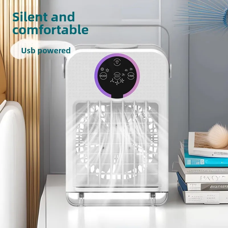 New USB Air Conditioning Fan Spray Humidifying Water Cooling Cooling Fan Portable Fan Desktop Your Cooler
New USB Air Conditioning Fan Spray Humidifying Water Cooling Cooling Fan Portable Fan Desktop Your Cooler