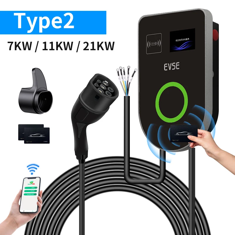 Commercial EV Charger 7KW 11KW 22KW Communication 3.5 Inch Screen for Public Parking
Commercial EV Charger 7KW 11KW 22KW Communication 3.5 Inch Screen for Public Parking