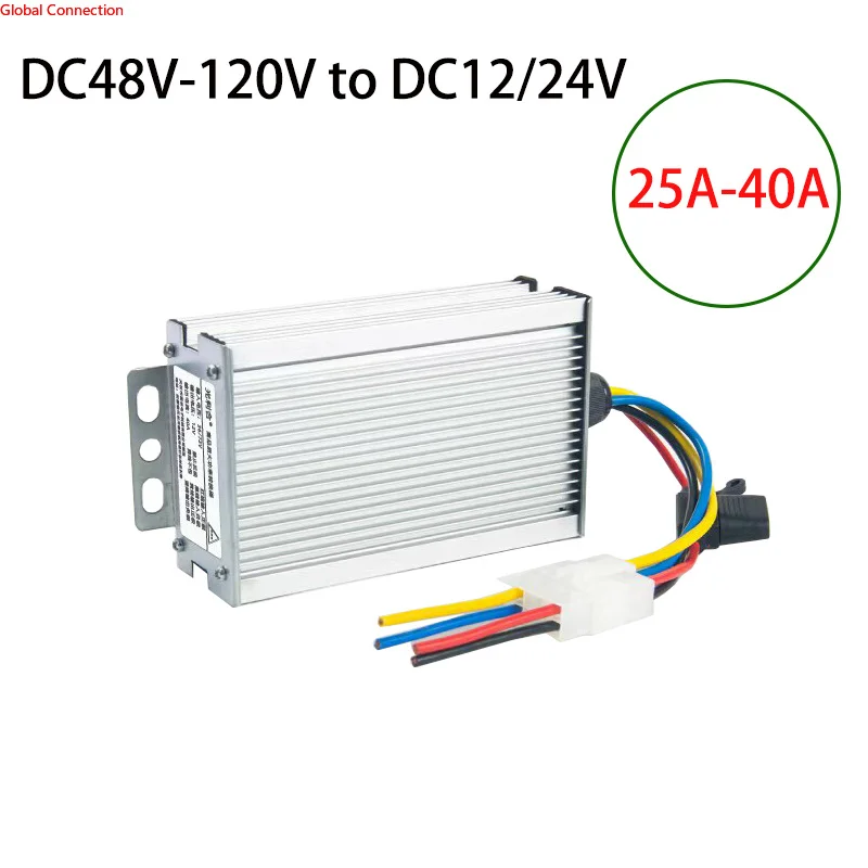 DC48V 60V 72V 84V 96V 120V to DC12V 24V 25A 30A 40A Step-Down Converter Golf Cart Voltage Reducer e-Bikes Solar Energy Systems
DC48V 60V 72V 84V 96V 120V to DC12V 24V 25A 30A 40A Step-Down Converter Golf Cart Voltage Reducer e-Bikes Solar Energy Systems