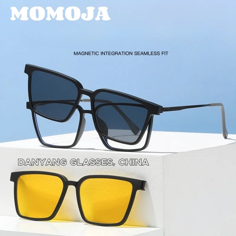 3 In 1 Custom Men Women Polarization Optical Magnetic Sunglasses Clip Magnet Clip on Sunglasses Clip on Sun Glasses Frame 6622
3 In 1 Custom Men Women Polarization Optical Magnetic Sunglasses Clip Magnet Clip on Sunglasses Clip on Sun Glasses Frame 6622