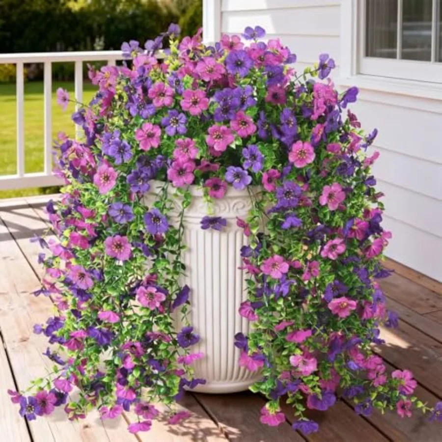 Outdoor artificial hanging daisies, decor for porch & patio, UV-resistant & fade-proof for spring and summer
Outdoor artificial hanging daisies, decor for porch & patio, UV-resistant & fade-proof for spring and summer