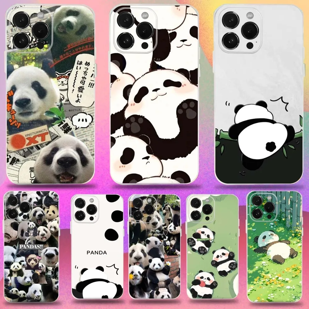 Cute Animal Panda Phone Case For iPhone 16,15,14,13,12,11 Pro,Max,Plus,X,XS,XR,SE,Mini Transparent Silicone Soft
Cute Animal Panda Phone Case For iPhone 16,15,14,13,12,11 Pro,Max,Plus,X,XS,XR,SE,Mini Transparent Silicone Soft