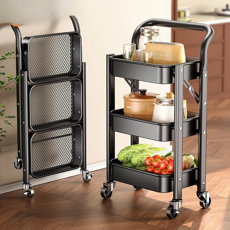Kitchen Rack Multifunctional Floor-to-ceiling Vegetable Trolley Multi-layer Storage Rack for Household Fruits and Vegetables
Kitchen Rack Multifunctional Floor-to-ceiling Vegetable Trolley Multi-layer Storage Rack for Household Fruits and Vegetables