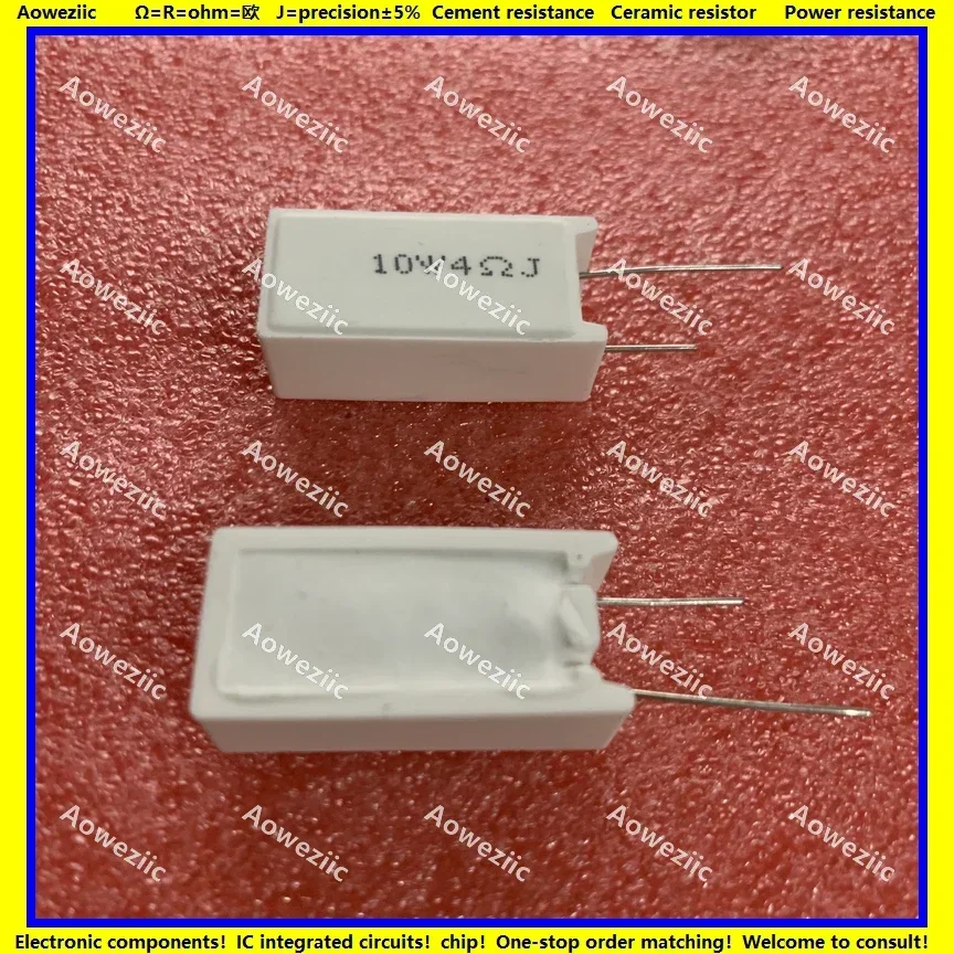 10Pcs 10W4RJ RX27-5 Vertical Cement Resistance 10W 4 ohm 4R 4RJ 10W4R 10W4OHM Ceramic Resistance precision 5% Power resistance
10Pcs 10W4RJ RX27-5 Vertical Cement Resistance 10W 4 ohm 4R 4RJ 10W4R 10W4OHM Ceramic Resistance precision 5% Power resistance