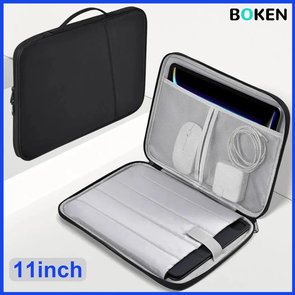 Shockproof Tablet Sleeve Bag with Handle for 9.7-11Inch iPad Air/Pro Samsung Tablet Organizer Bag for Commuting School Business
Shockproof Tablet Sleeve Bag with Handle for 9.7-11Inch iPad Air/Pro Samsung Tablet Organizer Bag for Commuting School Business