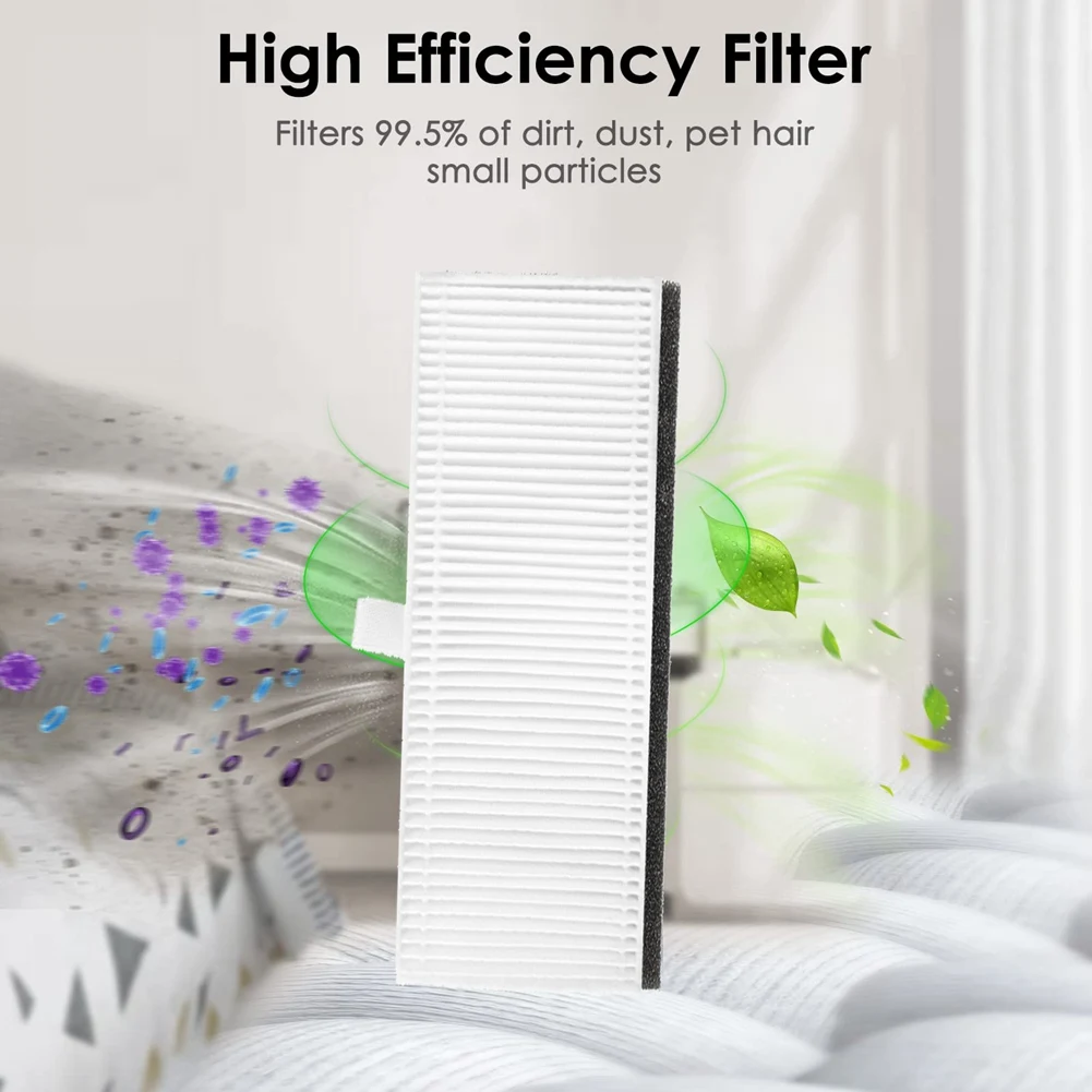 ABRW-10PCS Hepa Filter For Ecovacs Deebot DR95 DR97 DR98 DM86G Vacuum Cleaner Replacement Accessories Washable Filters
ABRW-10PCS Hepa Filter For Ecovacs Deebot DR95 DR97 DR98 DM86G Vacuum Cleaner Replacement Accessories Washable Filters