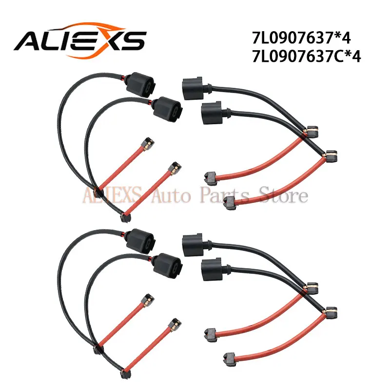 8 шт./4 пары передних и задних тормозных колодок, датчик износа 7L0907637 + 7L0907637C, подходит для AUDI Q7 Quattro PORSCHE Cayenne 9PA VW TOUAR
8 шт./4 пары передних и задних тормозных колодок, датчик износа 7L0907637 + 7L0907637C, подходит для AUDI Q7 Quattro PORSCHE Cayenne 9PA VW TOUAR