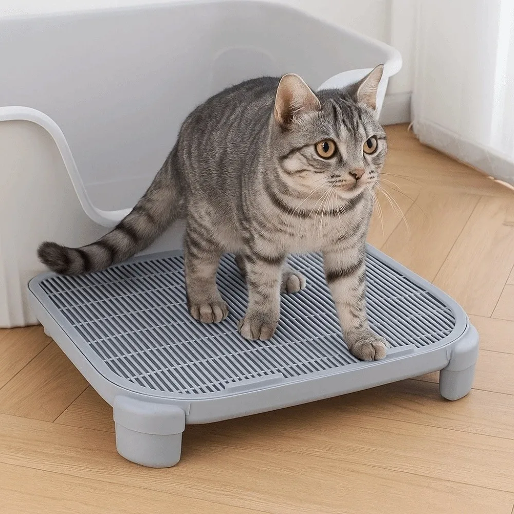 Anti-splash Cat Litter Mat Detachable Large Kitty Litter Trapper Mats Durable Easy To Clean Cat Litter Trapping Strainer Indoor
Anti-splash Cat Litter Mat Detachable Large Kitty Litter Trapper Mats Durable Easy To Clean Cat Litter Trapping Strainer Indoor
