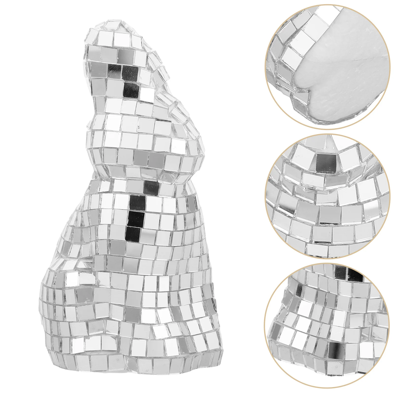 Bunny Ornament Disco Adornment Rabbit Decor Party Figurine Foam Craft Designed Artificial Small
Bunny Ornament Disco Adornment Rabbit Decor Party Figurine Foam Craft Designed Artificial Small