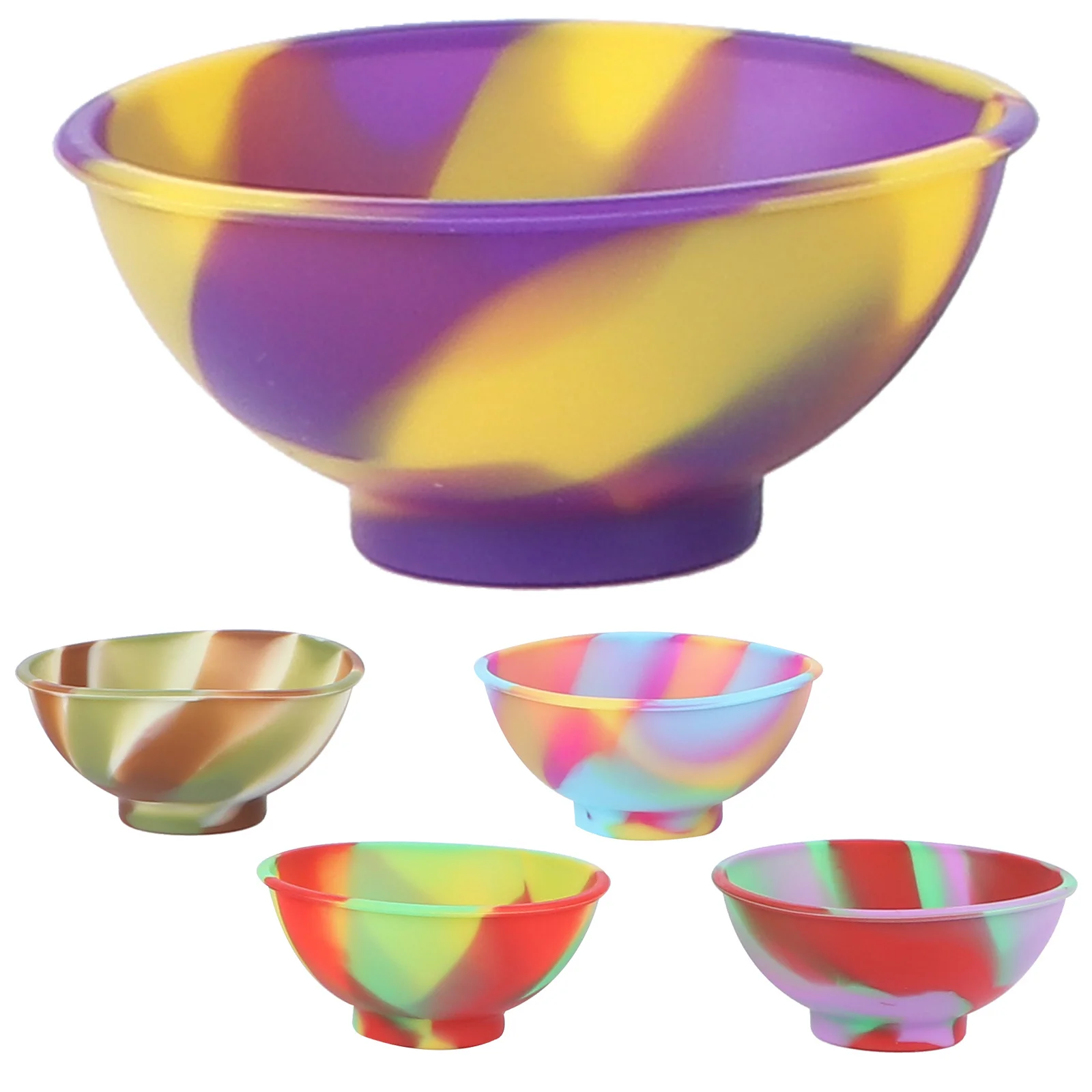 5pcs Silicone Bowl For Safe Food Grade Kids Feeding Bowl Set Ideal For Rice Dessert Soup Fruit Storage -
5pcs Silicone Bowl For Safe Food Grade Kids Feeding Bowl Set Ideal For Rice Dessert Soup Fruit Storage -