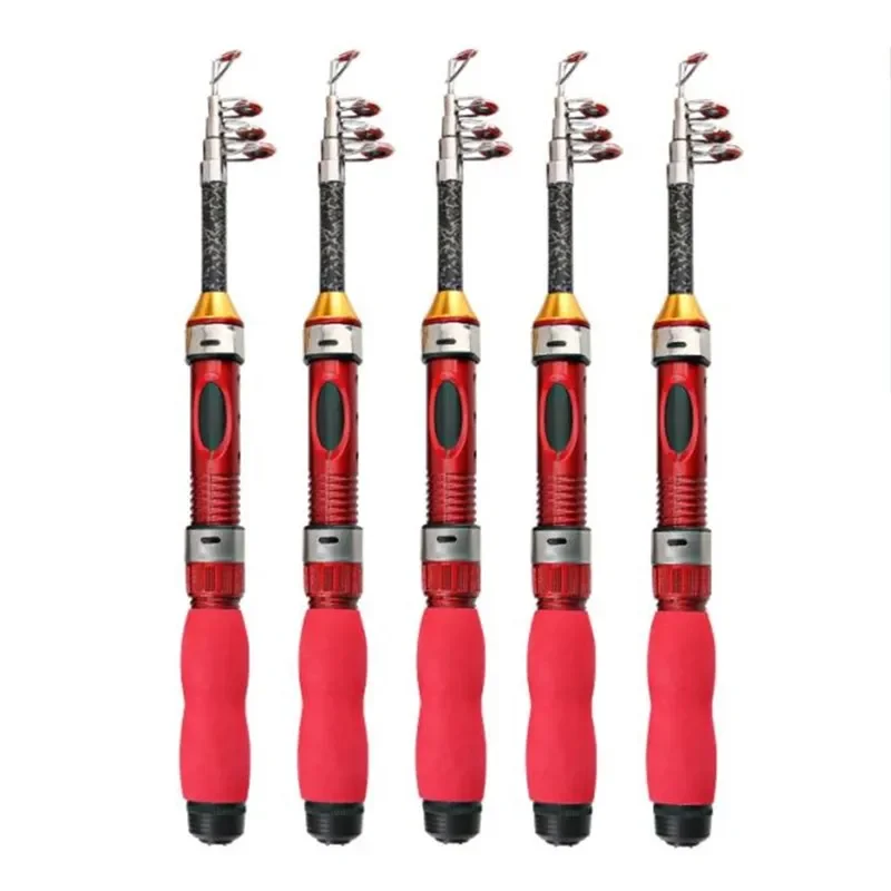 Telescopic Rock Fishing Rod Spinning fly Carp Feeder 1M 1.2M 1.5M 1.7M 1.9M 2.1M Mini travel Fishing Rod
Telescopic Rock Fishing Rod Spinning fly Carp Feeder 1M 1.2M 1.5M 1.7M 1.9M 2.1M Mini travel Fishing Rod