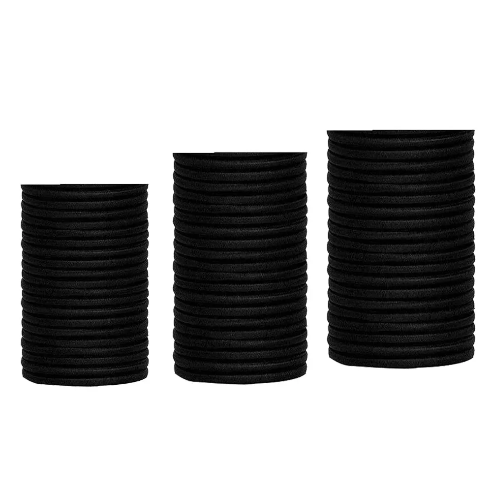 50Pcs Black High Elastic Hair Bands For DIY Hairband Rubber Band Ties Ponytail Holder Scrunchies Women Girls Hair Accessories
50Pcs Black High Elastic Hair Bands For DIY Hairband Rubber Band Ties Ponytail Holder Scrunchies Women Girls Hair Accessories