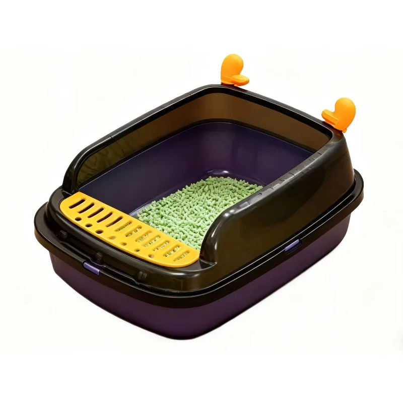 Plastic Cat Litter Box-Large Capacity Easy to Clean
Plastic Cat Litter Box-Large Capacity Easy to Clean