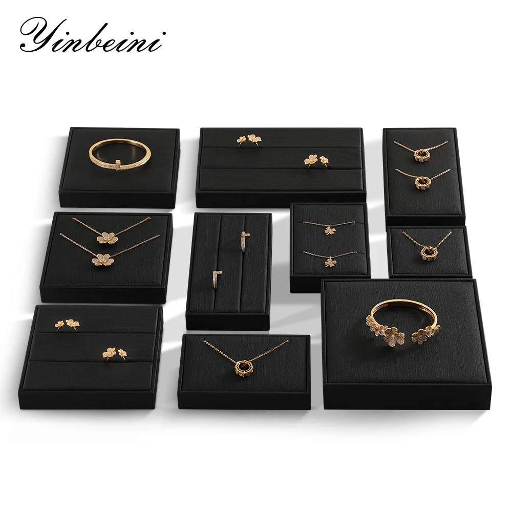 YinBeiNi Necklace Ring Display Tray Bracelet Holder PU Leather Jewel Display Storage Set Table Top Jewelry Organizers P021
YinBeiNi Necklace Ring Display Tray Bracelet Holder PU Leather Jewel Display Storage Set Table Top Jewelry Organizers P021