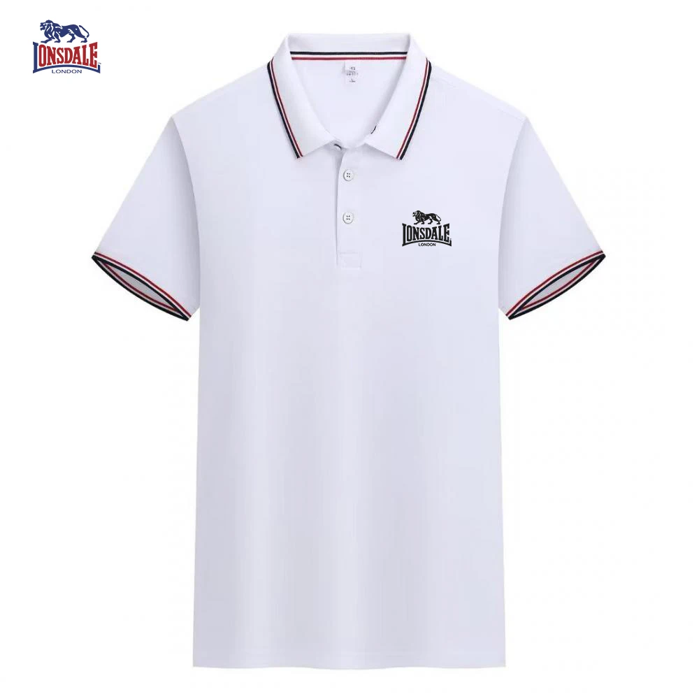 LONSDALE Men's Breathable Polo Shirt Business Casual High-Quality Collared Summer New Style Multiple Colors Available
LONSDALE Men's Breathable Polo Shirt Business Casual High-Quality Collared Summer New Style Multiple Colors Available
