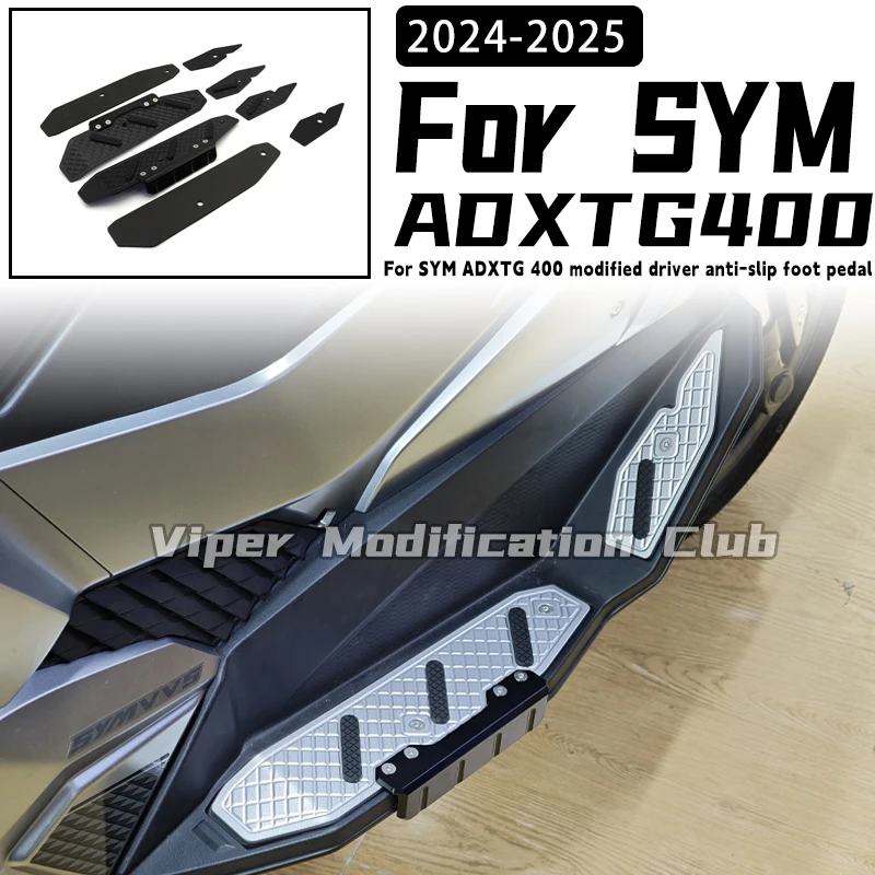 For SYM ADXTG 400 Modified anti-slip foot pedal aluminum alloy foot pedal Anti-slip foot pedal 2024-
For SYM ADXTG 400 Modified anti-slip foot pedal aluminum alloy foot pedal Anti-slip foot pedal 2024-