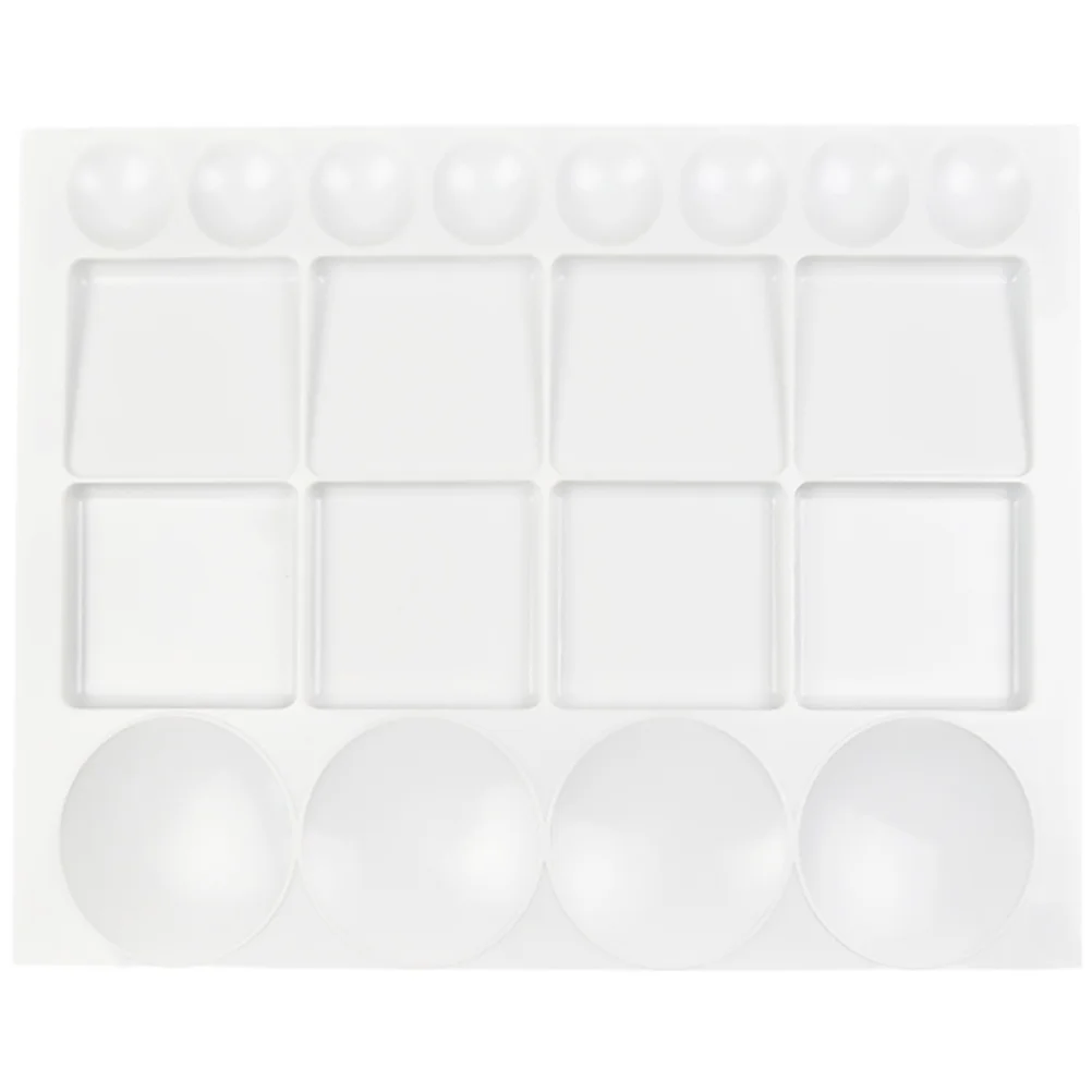 Convenient Watercolor Mixer Practical Mixing Tray Multi-functional Pigment Tray Color Pallet paint palette
Convenient Watercolor Mixer Practical Mixing Tray Multi-functional Pigment Tray Color Pallet paint palette