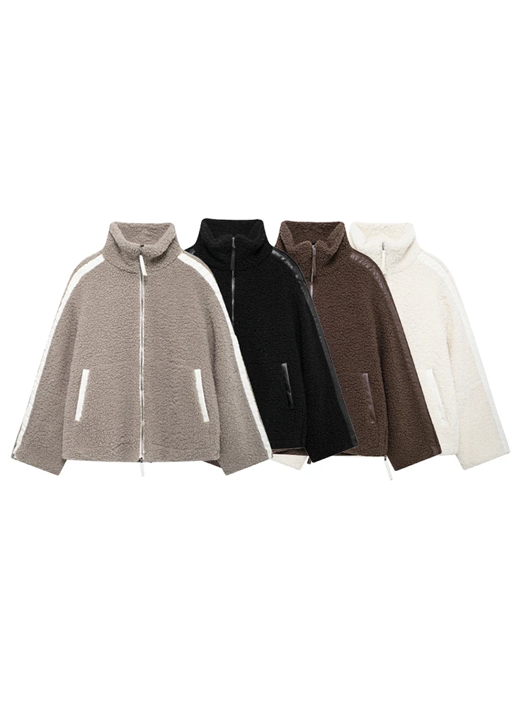Willshela Women Fashion Solid Front Zipper Jackets Vintage High Neck Long Sleeves Female Chic Lady Outfits
Willshela Women Fashion Solid Front Zipper Jackets Vintage High Neck Long Sleeves Female Chic Lady Outfits