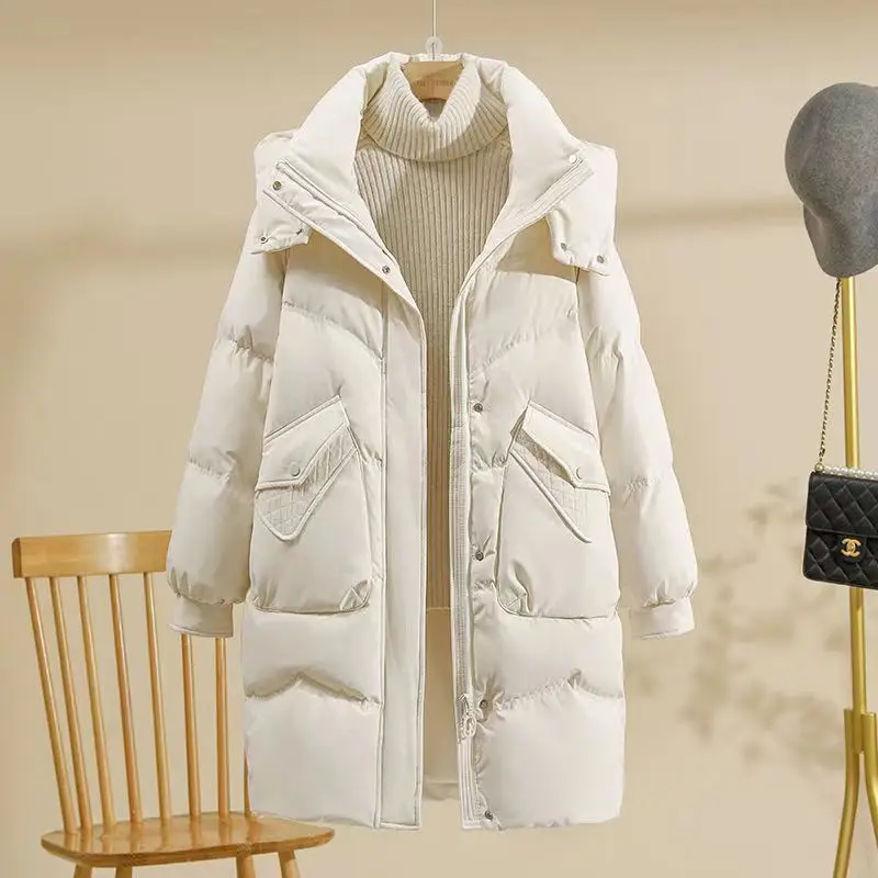 2024 New Mid To Long Korean Version Loose Cotton Coat Bread Jacket Thickened Warm Winter Coat for Women Jacket Women
2024 New Mid To Long Korean Version Loose Cotton Coat Bread Jacket Thickened Warm Winter Coat for Women Jacket Women