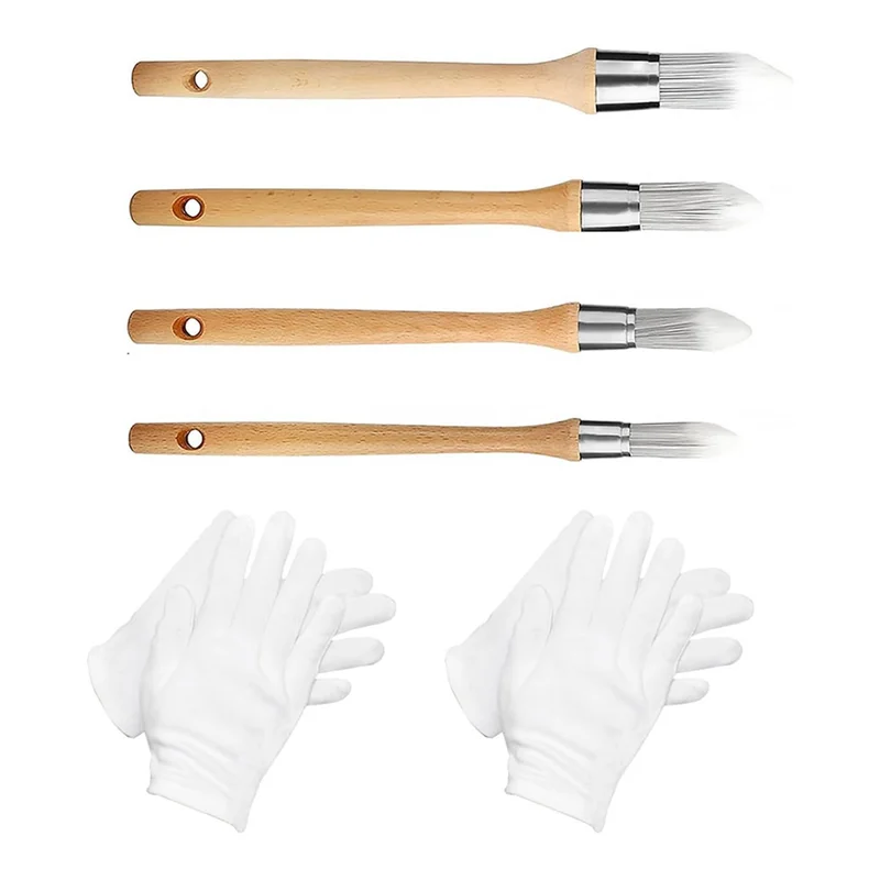 4 Piece Decorative Paint Brushes, Edge Painting Tools, 11 Inch Long Handle Edge Painting Tools Set-AT36
4 Piece Decorative Paint Brushes, Edge Painting Tools, 11 Inch Long Handle Edge Painting Tools Set-AT36