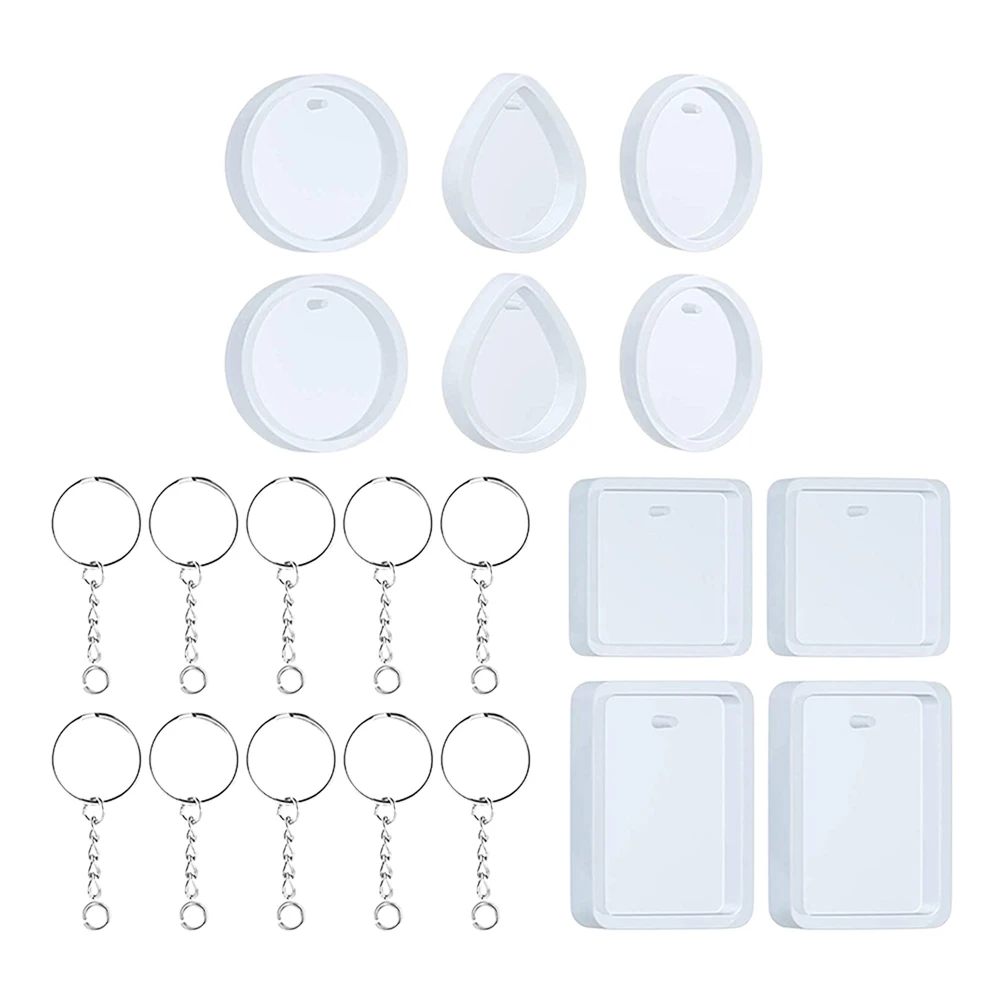 1 set Earring Necklace Pendant Molds Silicone DIY Craft Reusable Mold Crystal Epoxy Keychain Making Jewelry Accessories Parts
1 set Earring Necklace Pendant Molds Silicone DIY Craft Reusable Mold Crystal Epoxy Keychain Making Jewelry Accessories Parts