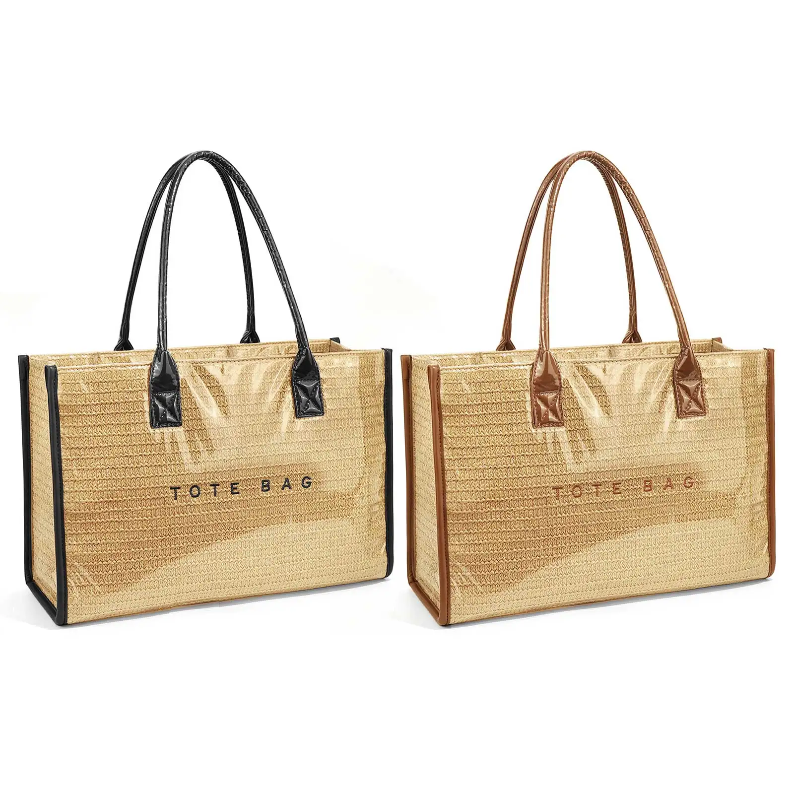 PVC Women Underarm Purse Lightweight Slouchy Tote Bag with Top Handle Casual Shoulder Bag for Shopping Work Dating Daily Use
PVC Women Underarm Purse Lightweight Slouchy Tote Bag with Top Handle Casual Shoulder Bag for Shopping Work Dating Daily Use
