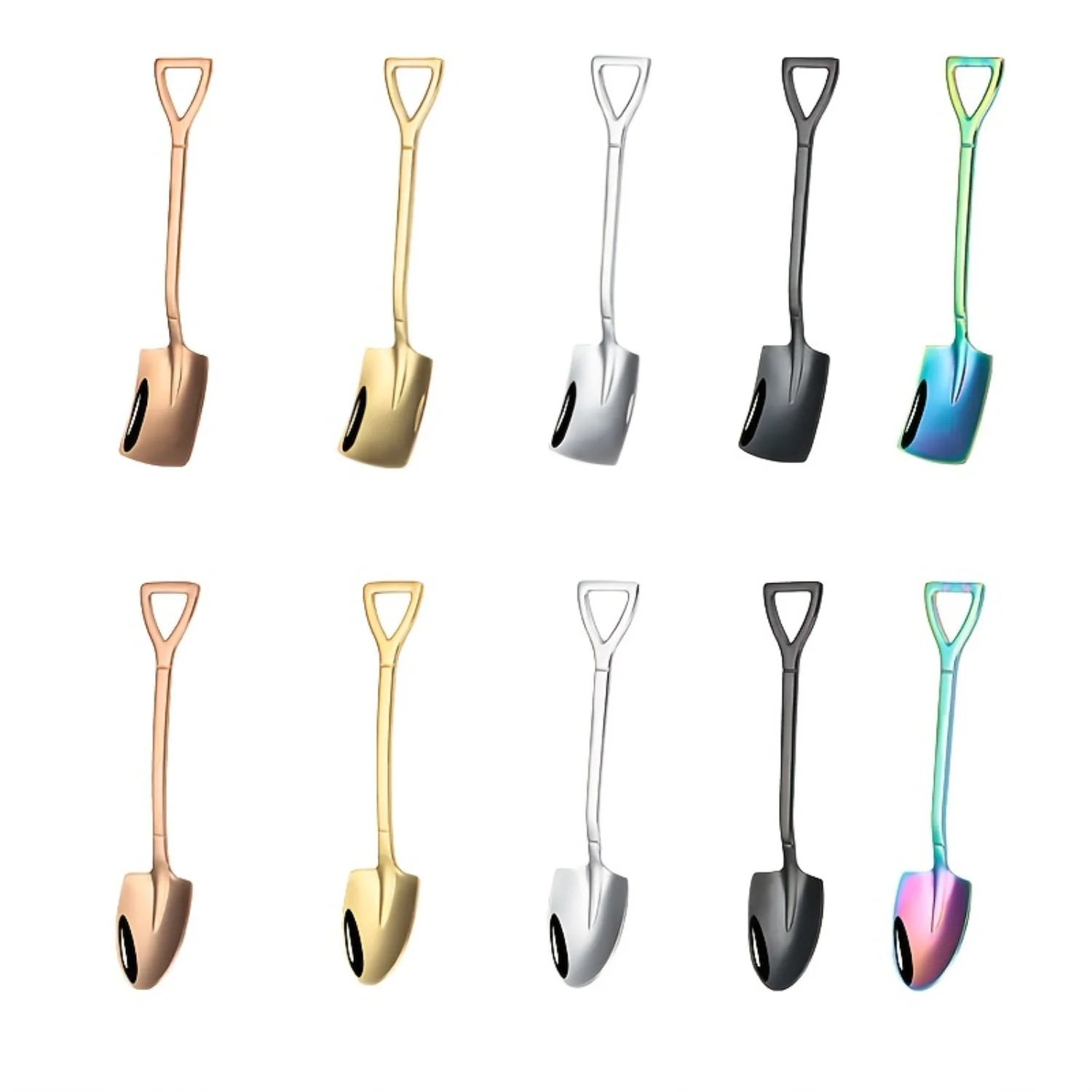 10pcs Stainless Steel Ice Cream Spoons - Perfect for Desserts, Tea, Coffee, and More - Creative Shovel Design for , Kitchen, and
10pcs Stainless Steel Ice Cream Spoons - Perfect for Desserts, Tea, Coffee, and More - Creative Shovel Design for , Kitchen, and