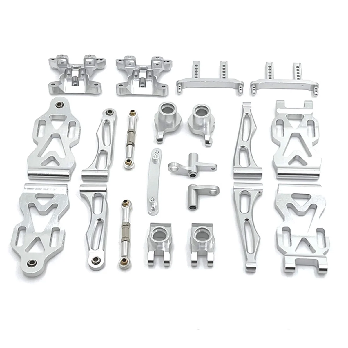 A17I Aluminum Remote Control Car Upgrade Accessories Kit for SCY 1/16 16101 16102 Silver
A17I Aluminum Remote Control Car Upgrade Accessories Kit for SCY 1/16 16101 16102 Silver