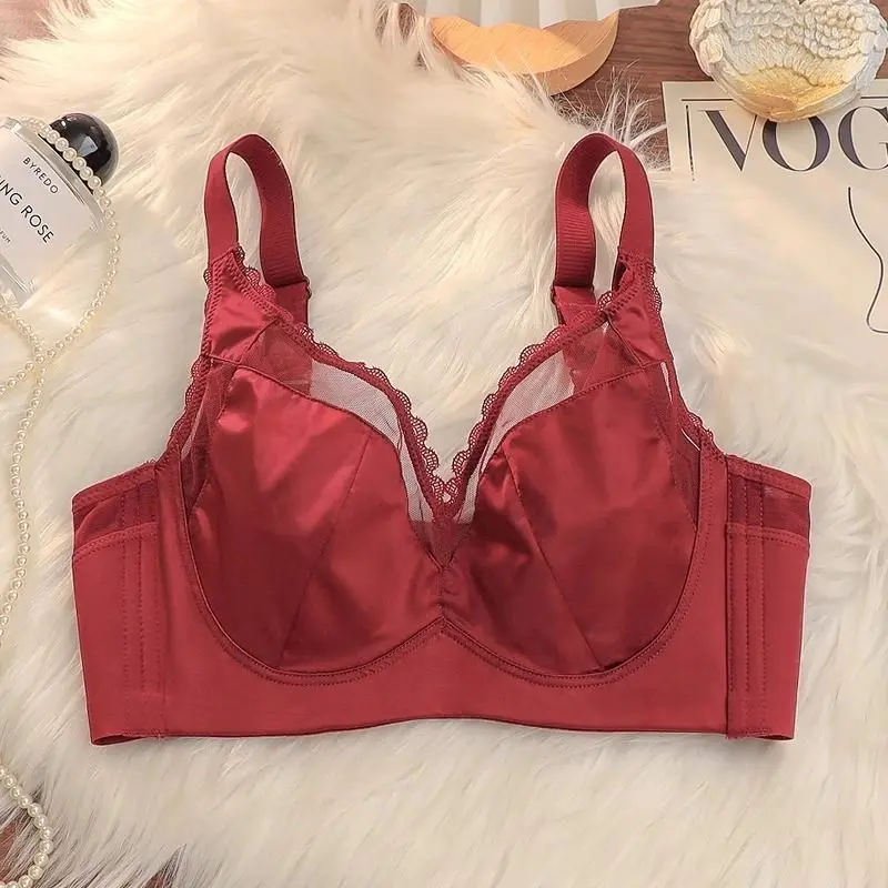 Красное винно-красное белье для женщин, рожденных в свой зодиакальный год, с эффектом уменьшения объема большой груди, тонкое и мягкое.
Красное винно-красное белье для женщин, рожденных в свой зодиакальный год, с эффектом уменьшения объема большой груди, тонкое и мягкое.