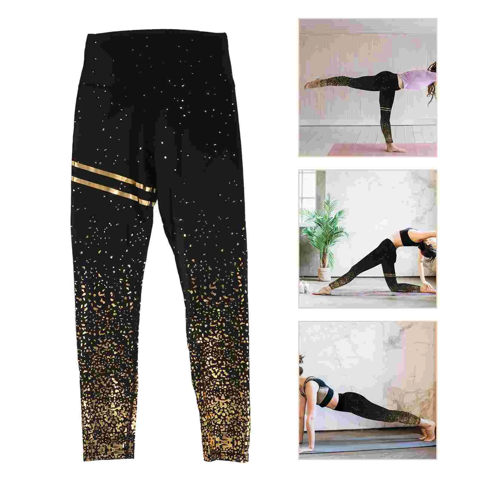 Body Sculpting Fitness Yoga Pants Women's Workout Gold Leggings for Polyester High Waist
Body Sculpting Fitness Yoga Pants Women's Workout Gold Leggings for Polyester High Waist