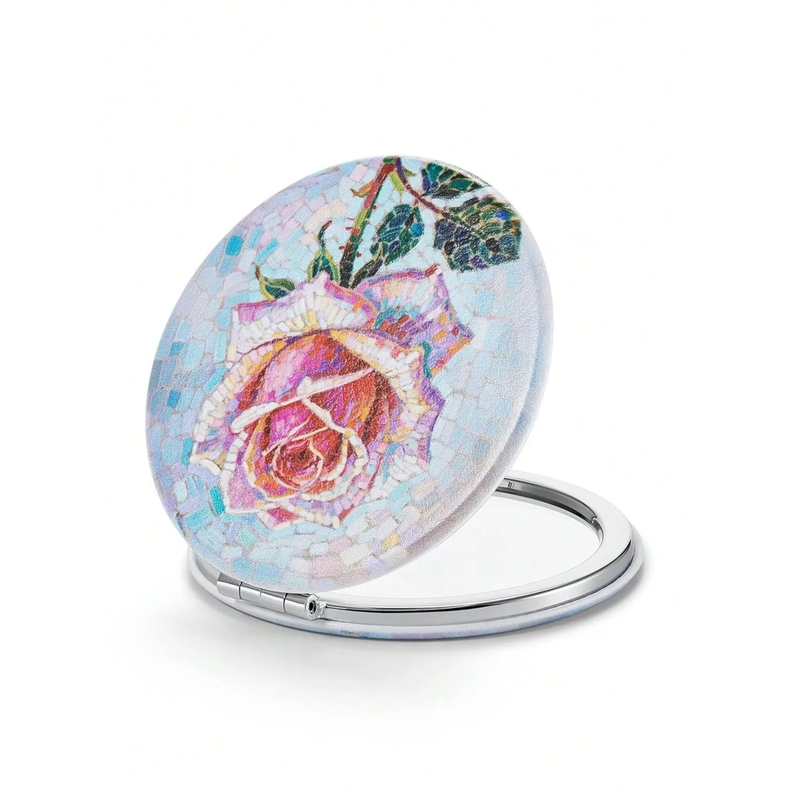 Unique Painting Pocket Mirror With Classical PU Leather
Unique Painting Pocket Mirror With Classical PU Leather