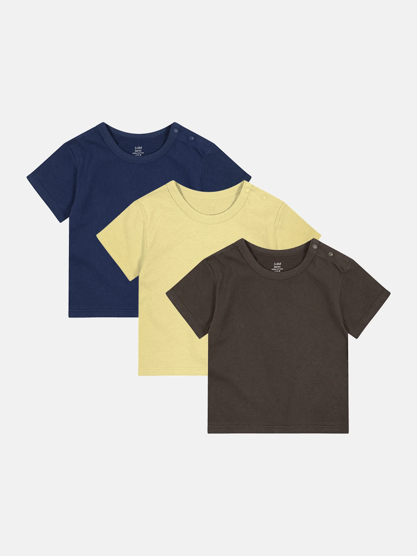 2024 Summer Baby Short-sleeved T-shirt Solid Color 3-piece Round Neck T-shirt Boys Cotton Clothes Girls Baby Pure Cotton Top
2024 Summer Baby Short-sleeved T-shirt Solid Color 3-piece Round Neck T-shirt Boys Cotton Clothes Girls Baby Pure Cotton Top