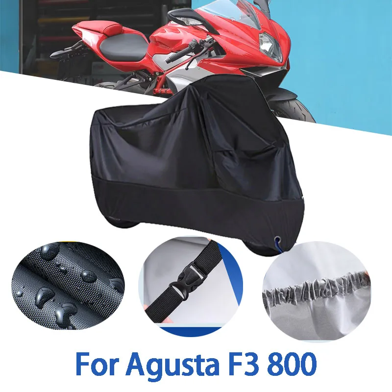 Motorcycle Full Covers For Agusta F3 800 Car Outdoors Sun Protection Dust No Ear Thickened Oxford Clothcover Accessories
Motorcycle Full Covers For Agusta F3 800 Car Outdoors Sun Protection Dust No Ear Thickened Oxford Clothcover Accessories