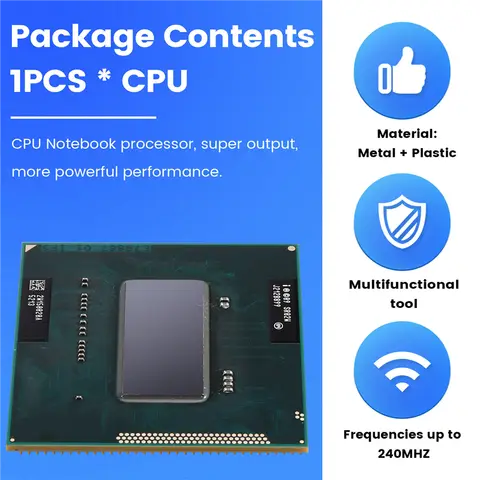 2.2 Ghz Quad-Core Eight-Thread CPU G2 RPGA988B Support HM65 HM75 HM76 HM77 Chipset