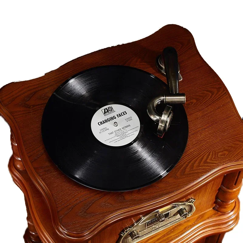 Best-selling Wooden Vinyl Turntable Vintage Speaker Home Audio Record Player Gramophone
Best-selling Wooden Vinyl Turntable Vintage Speaker Home Audio Record Player Gramophone