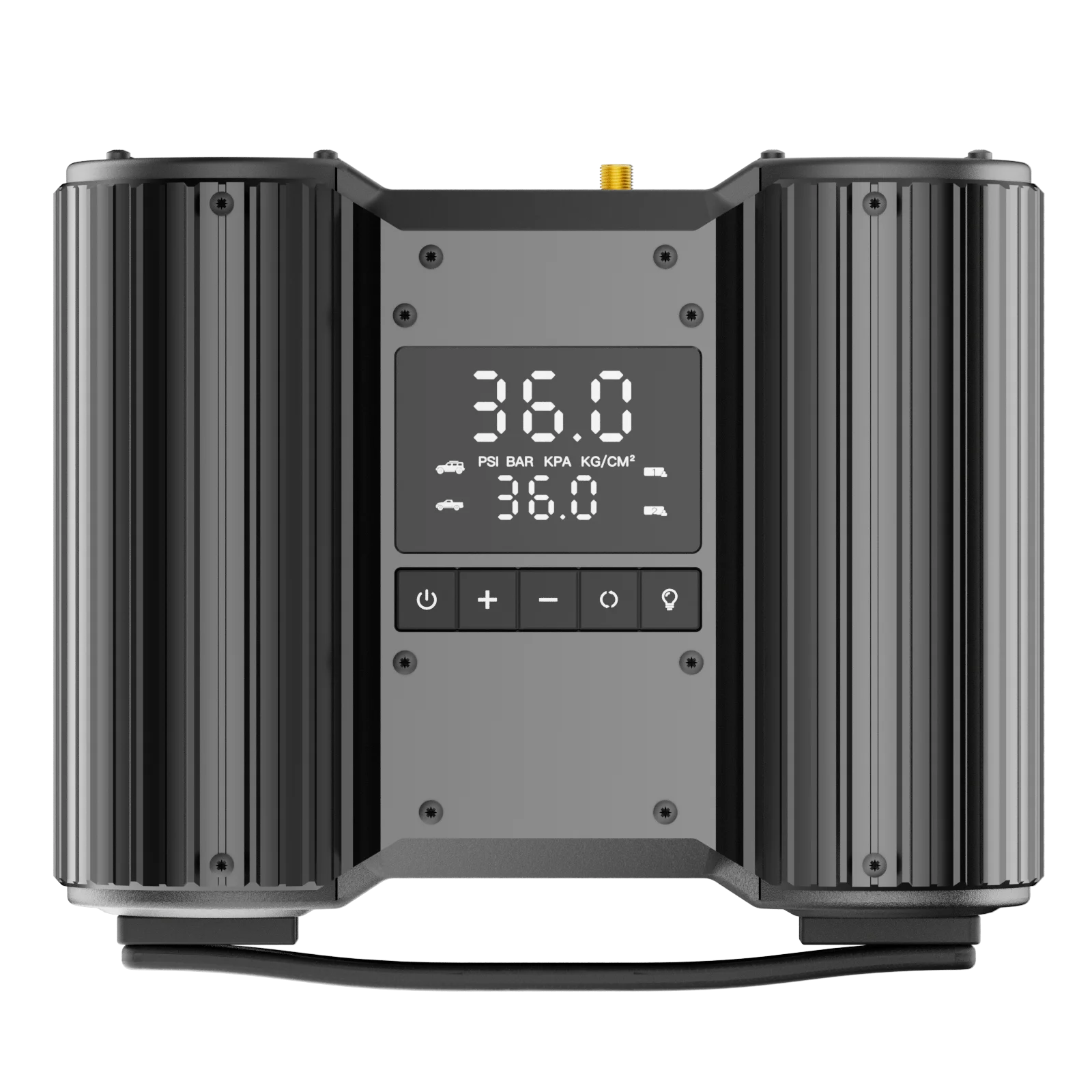 HAOLIDE Vehicle air pump along the way Twin cylinder 30 cylinder air pump Portable electric RV off-road use car tire air pump
HAOLIDE Vehicle air pump along the way Twin cylinder 30 cylinder air pump Portable electric RV off-road use car tire air pump