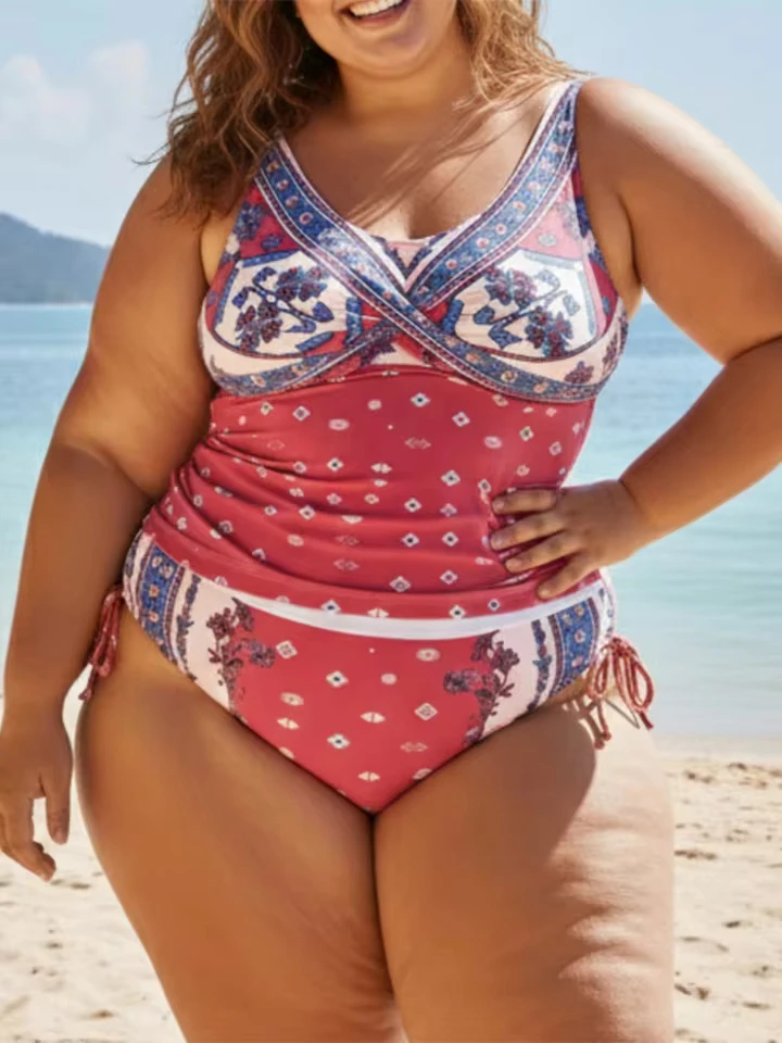 Vzvn Sexy Print Plus Size One Piece Swimsuit Women Beach Vacation Bikinis 2026 New All Season Backless Tight One Piece Swimsuit
Vzvn Sexy Print Plus Size One Piece Swimsuit Women Beach Vacation Bikinis 2026 New All Season Backless Tight One Piece Swimsuit