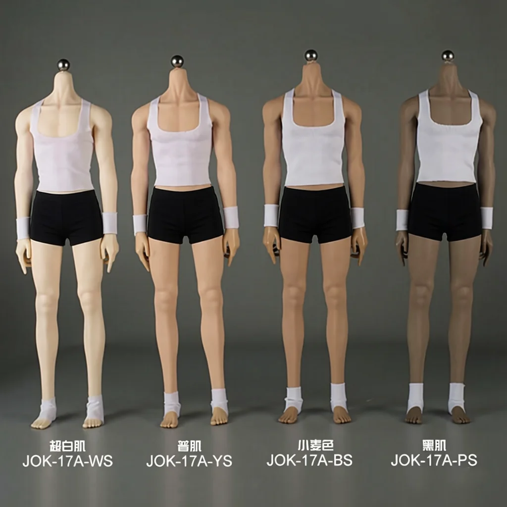 JIAOU Doll JOK-17A 1/6 Detachable Foot Lean Slender Male Seamless Body 30cm Soldier Action Figure Super Flexible Body Doll
JIAOU Doll JOK-17A 1/6 Detachable Foot Lean Slender Male Seamless Body 30cm Soldier Action Figure Super Flexible Body Doll