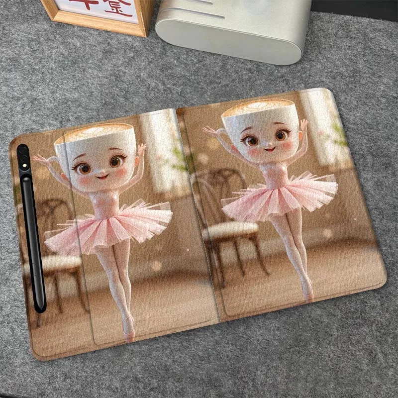 Cute Coffee Ballet Cup For Samsung Galaxy Tab S10 S9 S8 S7 FE Lite Soft Flexible Support Tablet Case Gift
Cute Coffee Ballet Cup For Samsung Galaxy Tab S10 S9 S8 S7 FE Lite Soft Flexible Support Tablet Case Gift