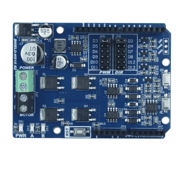 2026 SHIELD-MD10 10Amp 7V-30V DC Motor Driver Shield Development Tools Modules
2026 SHIELD-MD10 10Amp 7V-30V DC Motor Driver Shield Development Tools Modules