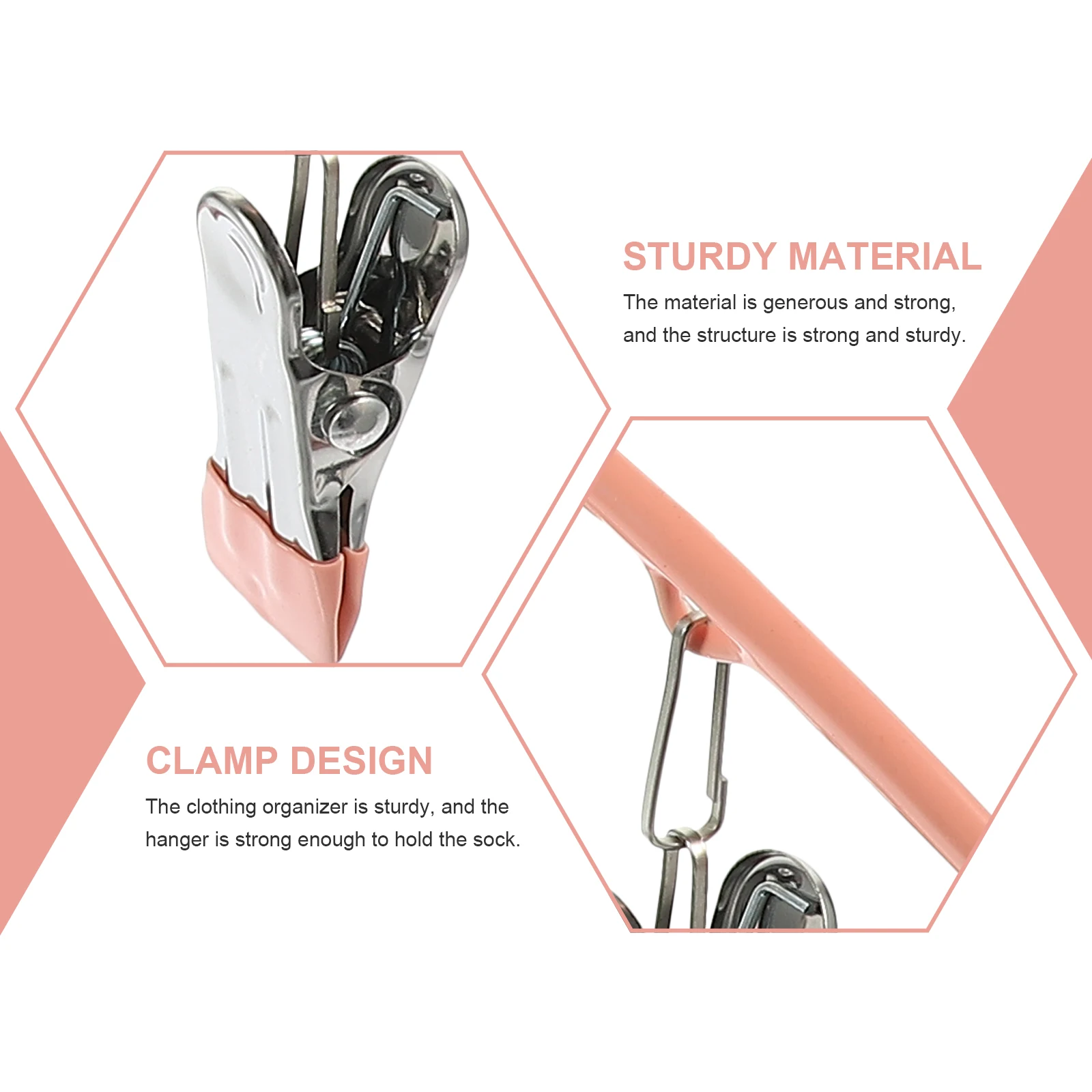 Sock Drying Rack Stainless Steel Clothes Hanger Clips for Underwear Baseball Cap Pink Laundry Drying Rack Socks Gloves
Sock Drying Rack Stainless Steel Clothes Hanger Clips for Underwear Baseball Cap Pink Laundry Drying Rack Socks Gloves