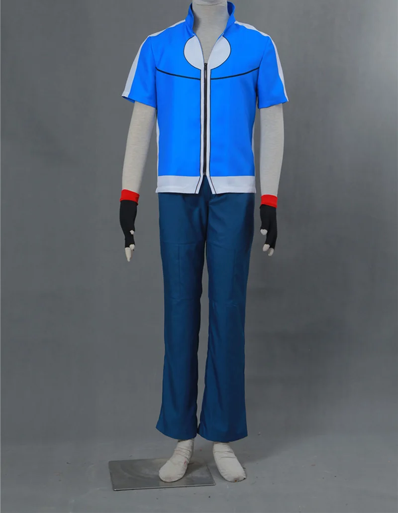 Anime Ash Ketchum Cosplay Costumes Men Women Blue Jacket Pants Gloves Daily Wear Clothes Stage Performance Costumes
Anime Ash Ketchum Cosplay Costumes Men Women Blue Jacket Pants Gloves Daily Wear Clothes Stage Performance Costumes