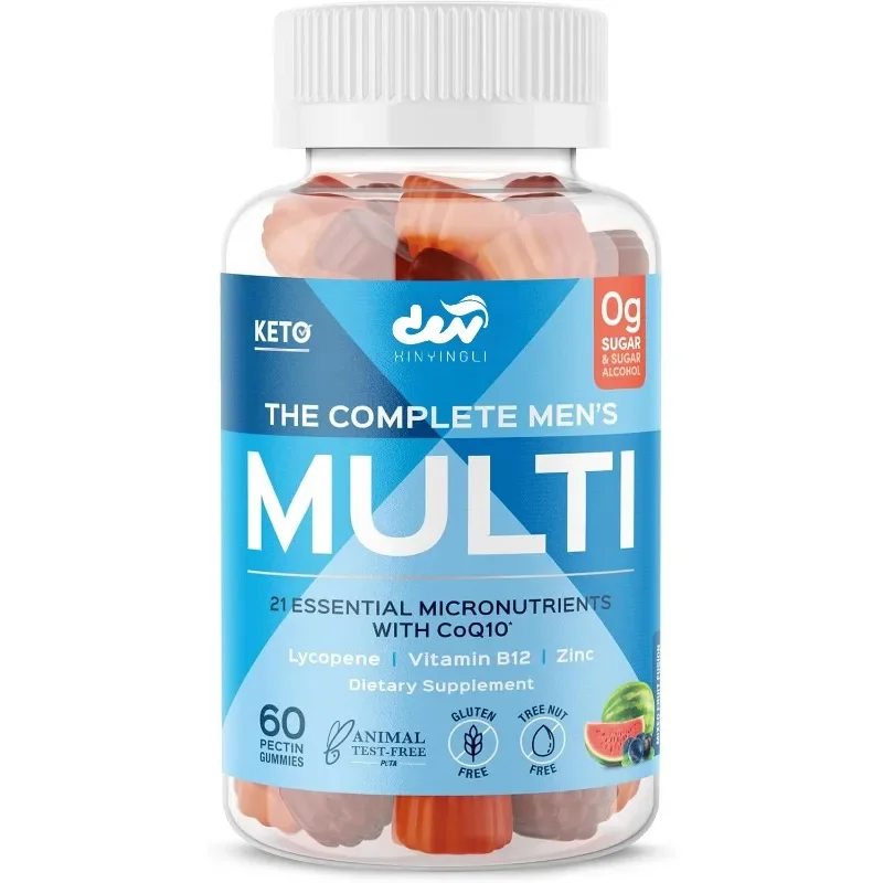 Men's multiple micronutrients: Coenzyme Q10, Lycopene gummies - gluten free - Mixed Fruit Fusion Gummies Vitamin
Men's multiple micronutrients: Coenzyme Q10, Lycopene gummies - gluten free - Mixed Fruit Fusion Gummies Vitamin