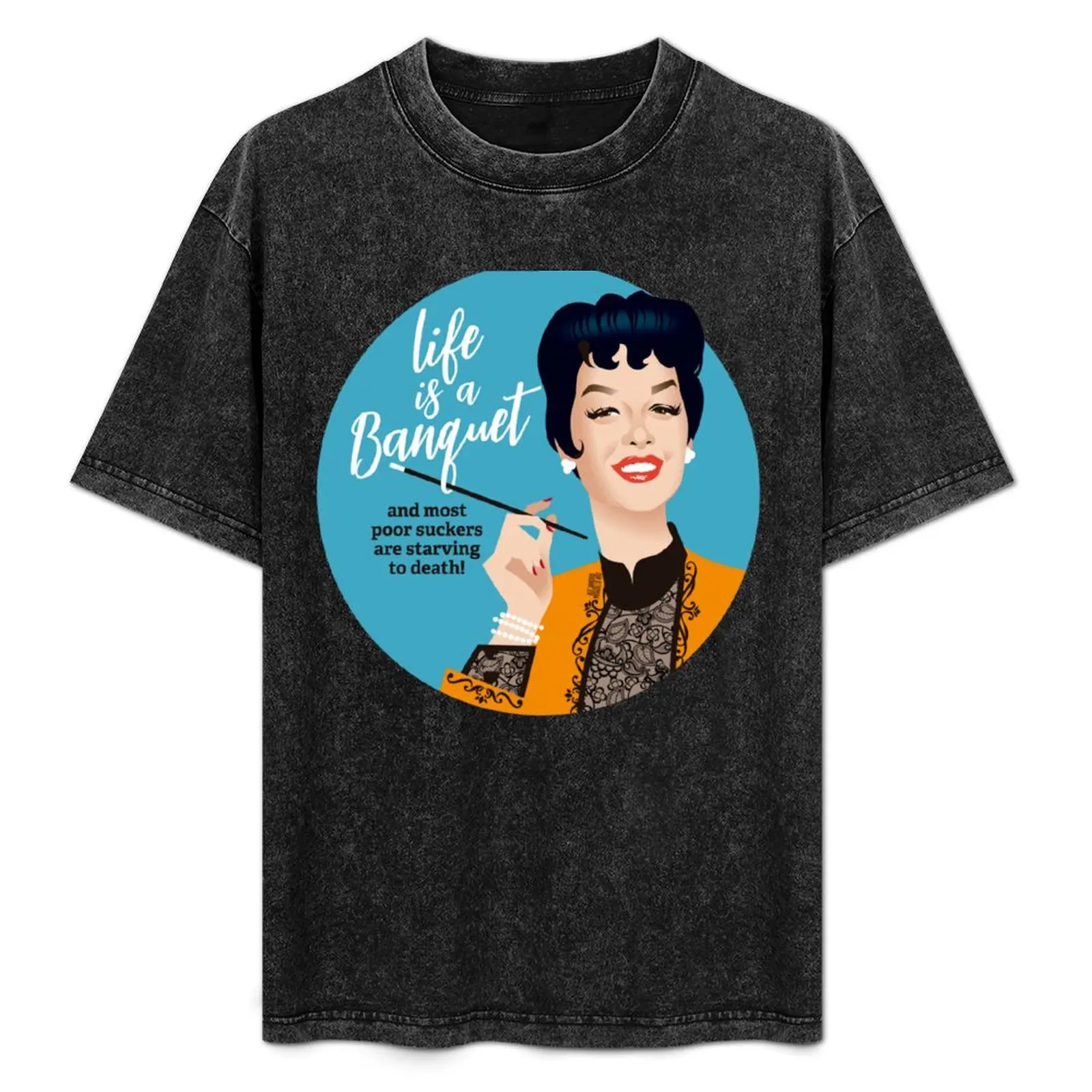 Banquet! T-Shirt Trendy Casual Short Sleeve Shirt
Banquet! T-Shirt Trendy Casual Short Sleeve Shirt