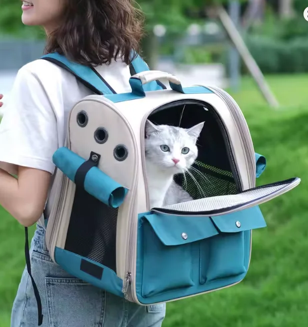 Pet Backpack Portable Cat and Small Dogs Outdoor Carrier Foldable Ventilated Design Large Cat Dog Backpack Carrier Bag
Pet Backpack Portable Cat and Small Dogs Outdoor Carrier Foldable Ventilated Design Large Cat Dog Backpack Carrier Bag
